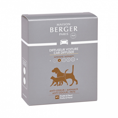 Картриджи Maison Berger Против запахов животных сменные для автомобильного диффузора, 2 шт. на VALLES.TOP