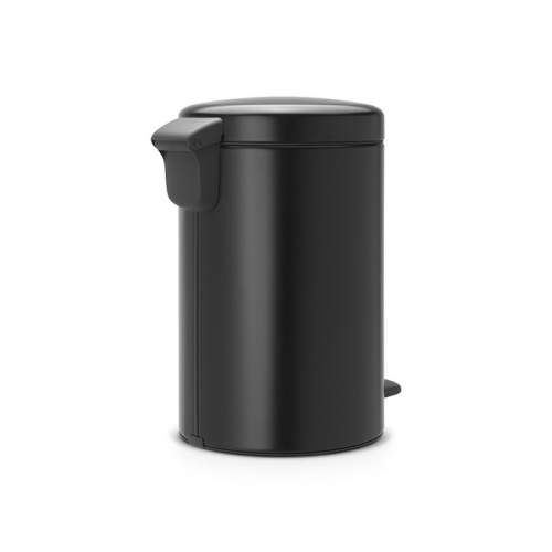 Бак Brabantia newicon мусорный, черный матовый, 12 л на VALLES.TOP