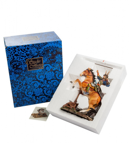 Статуэтка Veronese Самурай на коне WS-740 на VALLES.TOP