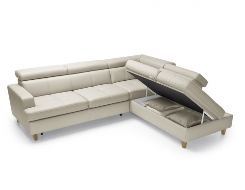 Диван Gala Collezione Sisto угловой в коже на VALLES.TOP