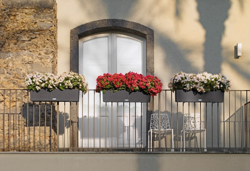Кашпо Lechuza Balconera Cottage 80 см на VALLES.TOP