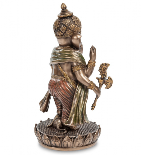 Статуэтка Veronese Ганеша на лотосе WS-540 на VALLES.TOP