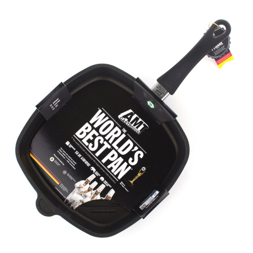 Сковорода-гриль AMT Gastroguss Square Pans, 28х28 см на VALLES.TOP