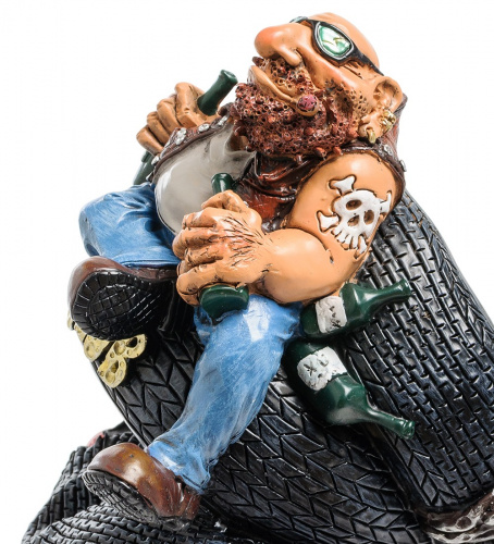 Подставка The Comical World of Stratford Байкер RV-608 для бутылки на VALLES.TOP