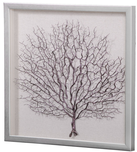 Панно Mart Gallery Кораллы 5 темно-бронзовое на VALLES.TOP