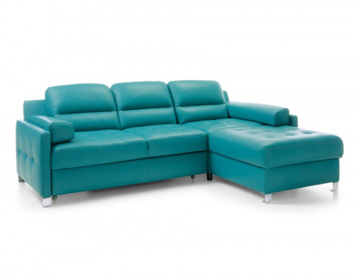 Диван-кровать Gala Collezione Fiorino угловой в коже на VALLES.TOP