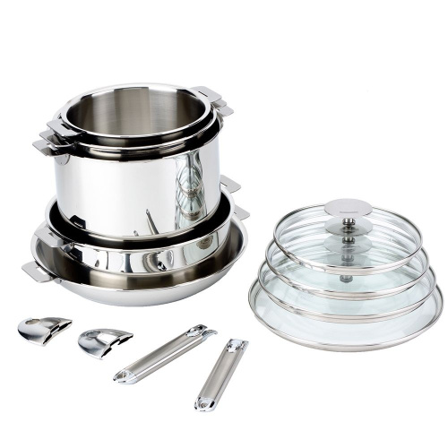 Сотейник CRISTEL Casteline removable handle без ручек, диаметр 24 см, 3,6 л на VALLES.TOP