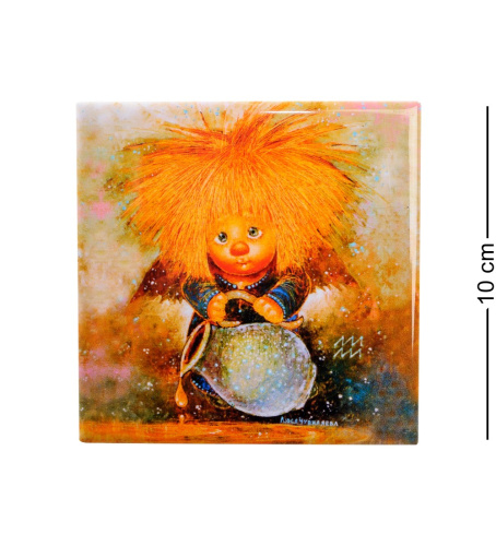 ANG-320 Магнит "Знак зодиака - Водолей" 10х10 на VALLES.TOP