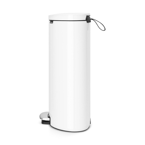 Бак Brabantia FlatBack+ мусорный, белый, 30 л на VALLES.TOP