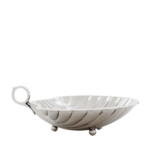 Икорница Eichholtz Shell M серебристая на VALLES.TOP