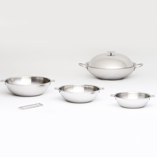 Вок CRISTEL Casteline removable handle без ручек, диаметр 20 см, 1,6 л на VALLES.TOP