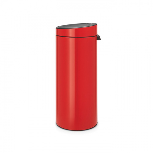Бак Brabantia Touch Bin New мусорный, пламенно-красный, 30 л на VALLES.TOP