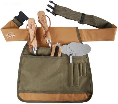Пояс Esschert Design Gardentools для инструментов коричневый на VALLES.TOP