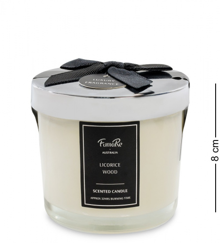 Свеча Fumare Стебель солодки, в стекле с крышкой, 8 см на VALLES.TOP