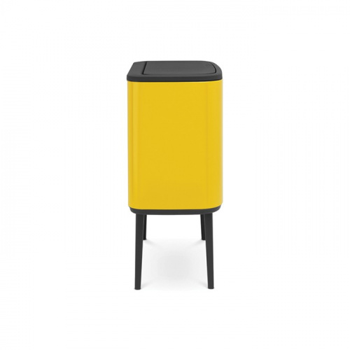 Бак Brabantia Touch Bin Bo мусорный, желтая маргаритка, 3х11 л на VALLES.TOP
