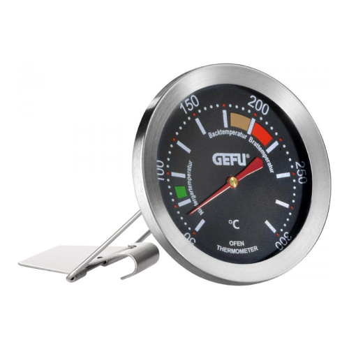 Термометр GEFU для духовки, черный-хром на VALLES.TOP