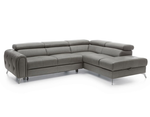 Диван Gala Collezione Camelia угловой в коже на VALLES.TOP