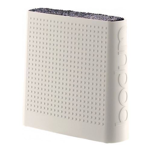 Подставка для ножей BODUM Bistro, цвет белый на VALLES.TOP
