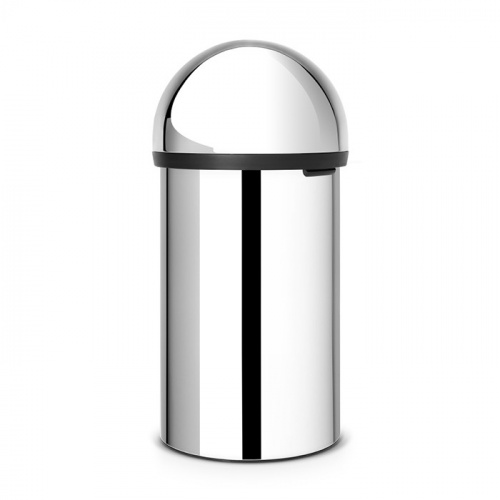 Бак Brabantia Push Bin мусорный, полированная сталь, 60 л на VALLES.TOP