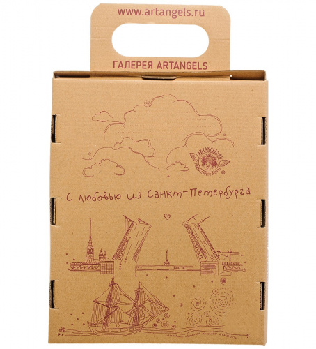 Жикле Artangels Летящий ангел, 18х24 см на VALLES.TOP