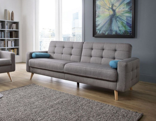 Диван Gala Collezione Nappa трехместный в ткани на VALLES.TOP