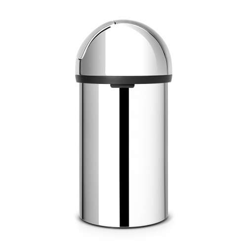 Бак Brabantia Push Bin мусорный, полированная сталь, 60 л на VALLES.TOP