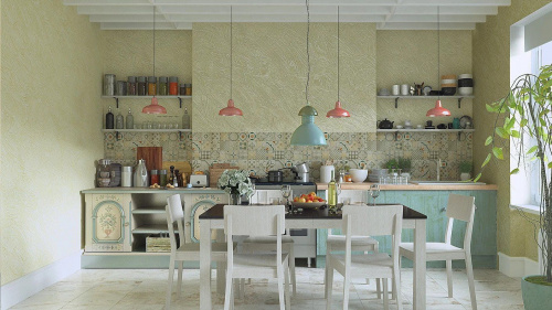 Покрытие Vincent Decor Decorum Provence base Crеme Таранто декоративное на VALLES.TOP