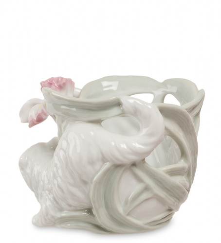 CMS-04/ 4 Подсвечник "Котенок с ирисом" (Pavone) на VALLES.TOP