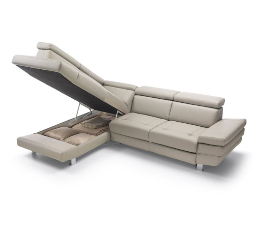 Диван Gala Collezione Ancona угловой в коже на VALLES.TOP