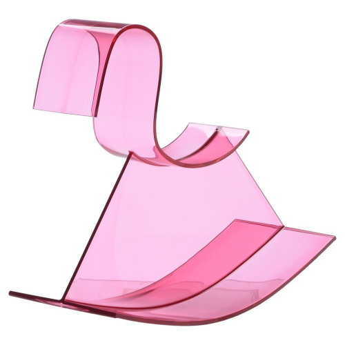 Кресло-качалка Kartell H-Horse детское розовое на VALLES.TOP