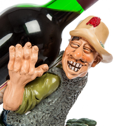 Подставка The Comical World of Stratford Рыбак RV-431 под бутылку на VALLES.TOP
