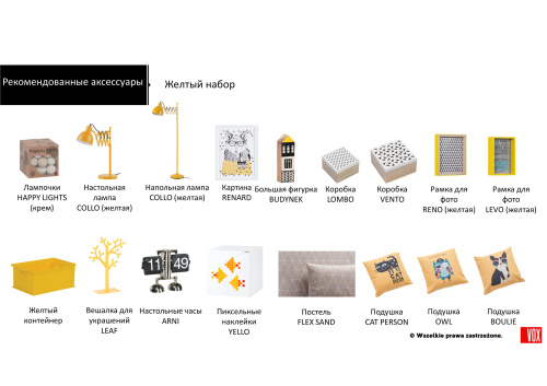 Пуф VOX Young users Saco разноцветный на VALLES.TOP