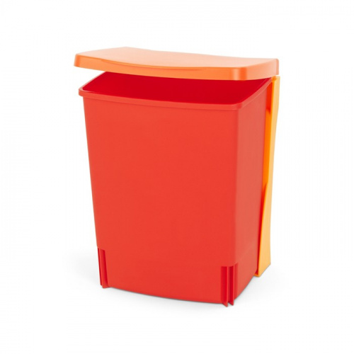 Бак Brabantia мусорный, встраиваемый, красный, 10 л на VALLES.TOP