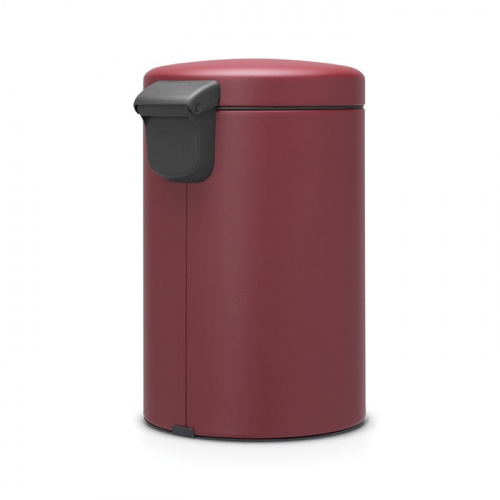 Бак Brabantia newicon мусорный, минерально-бордовый, 12 л на VALLES.TOP