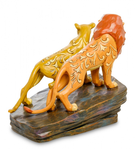 Фигурка Disney Traditions Симба и Нала (Любовь на львиной скале) на VALLES.TOP