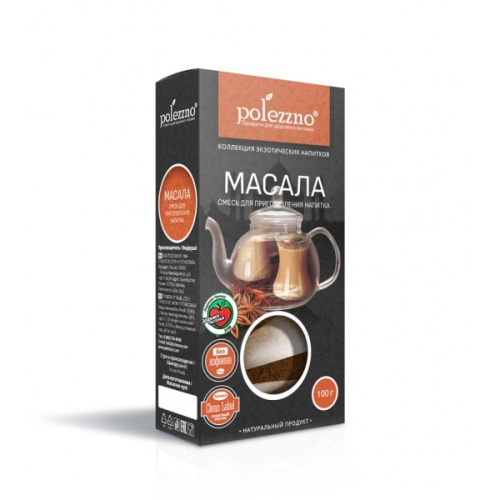 Чай Polezzno Масала, 100 г на VALLES.TOP