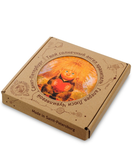 ANG- 91 Магнит "Ангел любящего сердца" 10х10 на VALLES.TOP