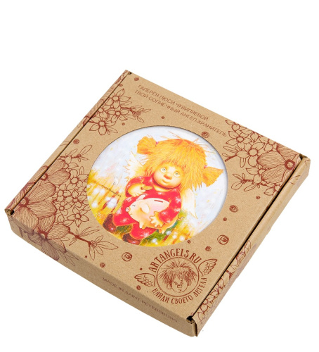 ANG-447 Магнит "Ангел хранитель благосостояния" 10х10 на VALLES.TOP