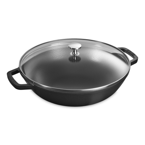 Вок STAUB с крышкой, диаметр 37 см на VALLES.TOP