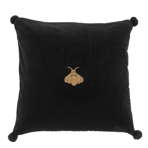 Подушка Eichholtz Lacombe черная на VALLES.TOP