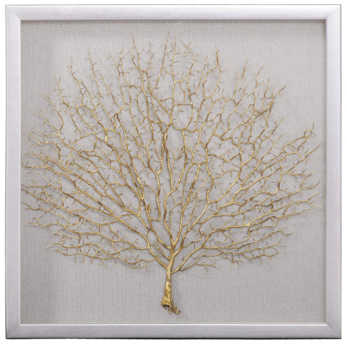 Панно Mart Gallery Кораллы 4 золотое на VALLES.TOP