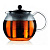 Чайник BODUM Assam заварочный с металлическим прессом, хром, 1,5 л на VALLES.TOP