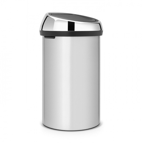 Бак Brabantia Touch Bin New мусорный, серый металлик, 60 л на VALLES.TOP