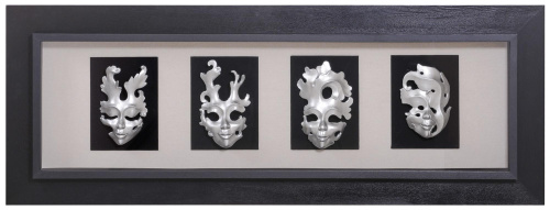 Панно Mart Gallery 4 маски на VALLES.TOP