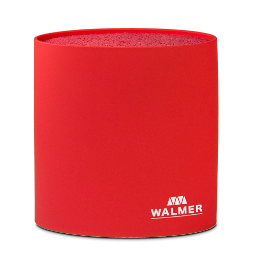 Подставка Walmer для ножей овальная, красная на VALLES.TOP