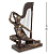 Статуэтка Veronese Египтянка с арфой WS-448 на VALLES.TOP