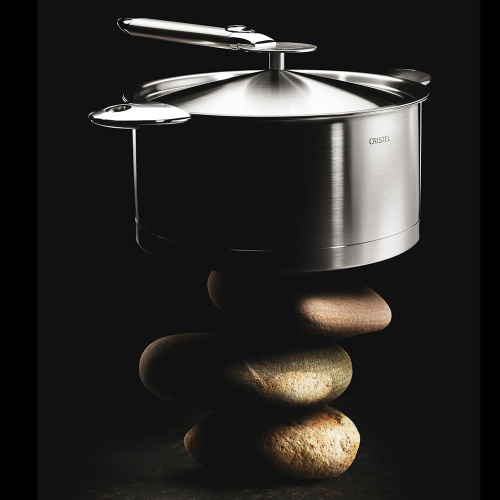 Крышка CRISTEL Dome металлическая, диаметр 26 см на VALLES.TOP