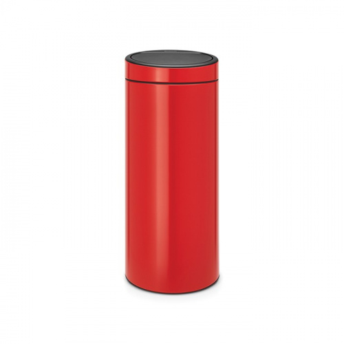 Бак Brabantia Touch Bin New мусорный, пламенно-красный, 30 л на VALLES.TOP