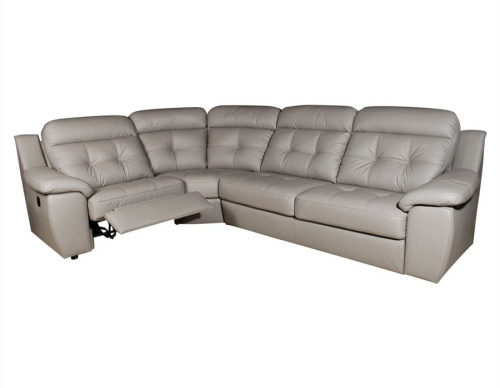 Диван Gala Collezione Toledo угловой в коже на VALLES.TOP