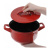 Кастрюля с керамической крышкой Ceraflame Duo+, 2.5л, цвет красный на VALLES.TOP